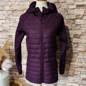 Under Armour Full Zip Purple Hooded Jacket